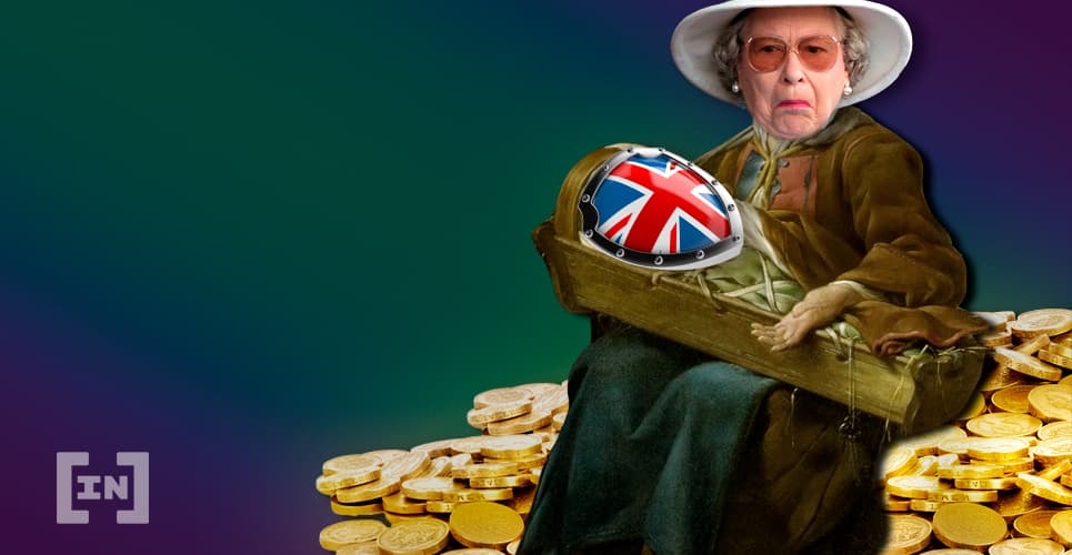 La &#8220;reina&#8221; comienza phishing en Bitcoin para salvar la economía del Reino Unido