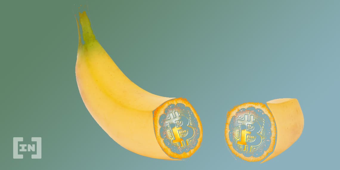 Una artista de criptomonedas recrea la famosa instalación de arte del plátano pegado a la pared de $120,000