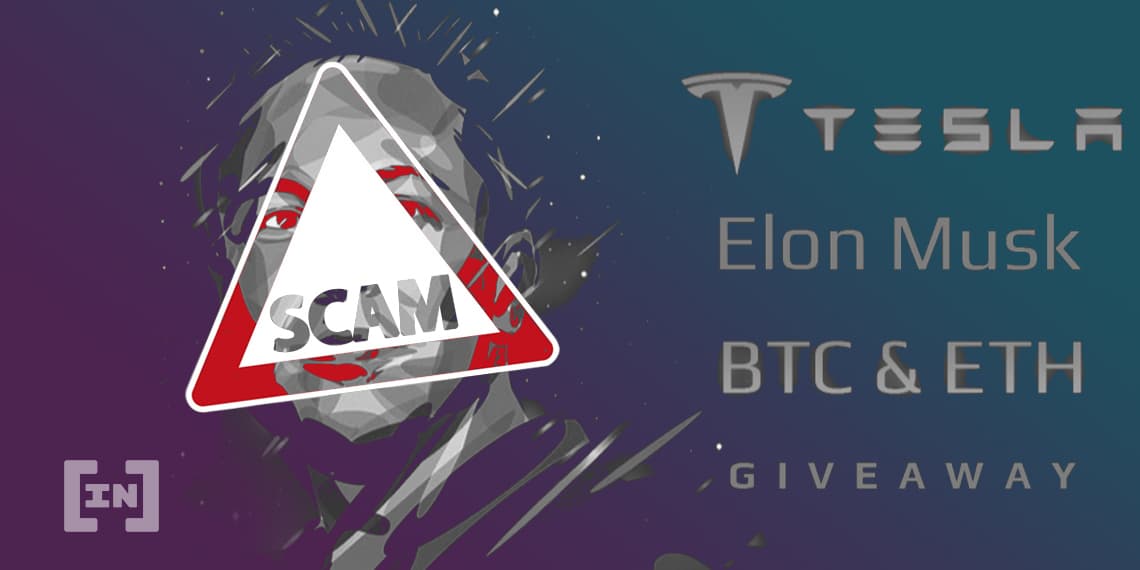 Cripto estafa usando la imagen de Elon Musk y Tesla está al acecho