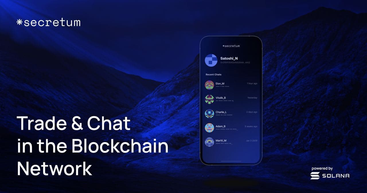 Secretum DApp: el próximo unicornio de mensajería en Solana