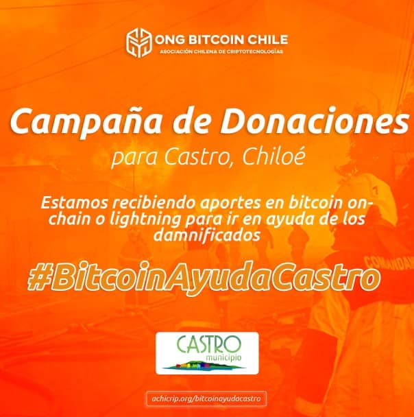 Campaña de Donaciones para Castro, Chiloé