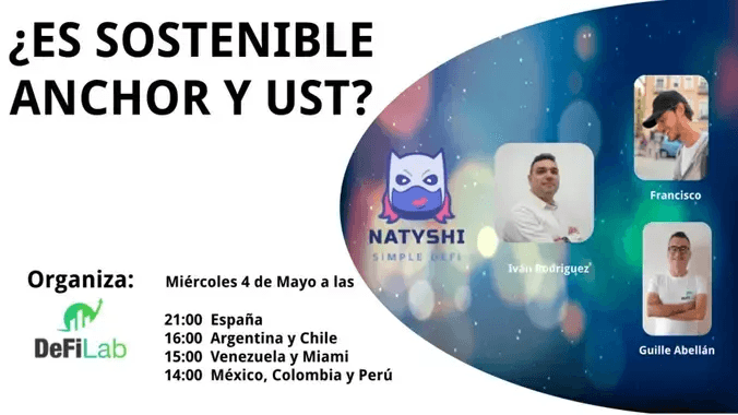 DeFiLab organiza el taller DeFi  ¿Es sostenible Anchor y UST?