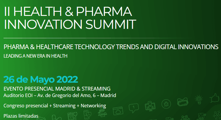 Health &#038; Pharma Innovation Summit: Llega a Madrid la Segunda Edición del evento de referencia en innovación IT