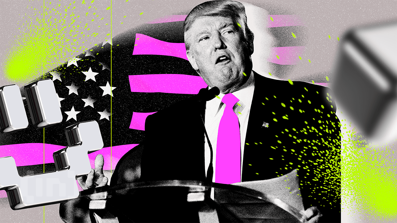 Los coleccionables NFT de Donald Trump se cotizan en $32 y su venta cae 98%