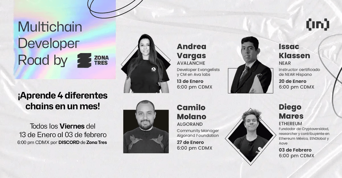Multichain Developer Road by La Zona Tres