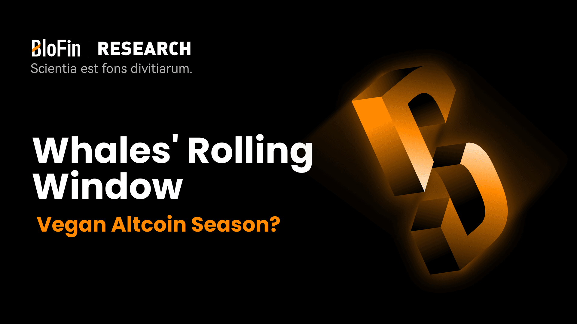 Ballenas, ciclos del mercado y almacenamiento de valor: ¿&#8221;Altseason vegana&#8221;?