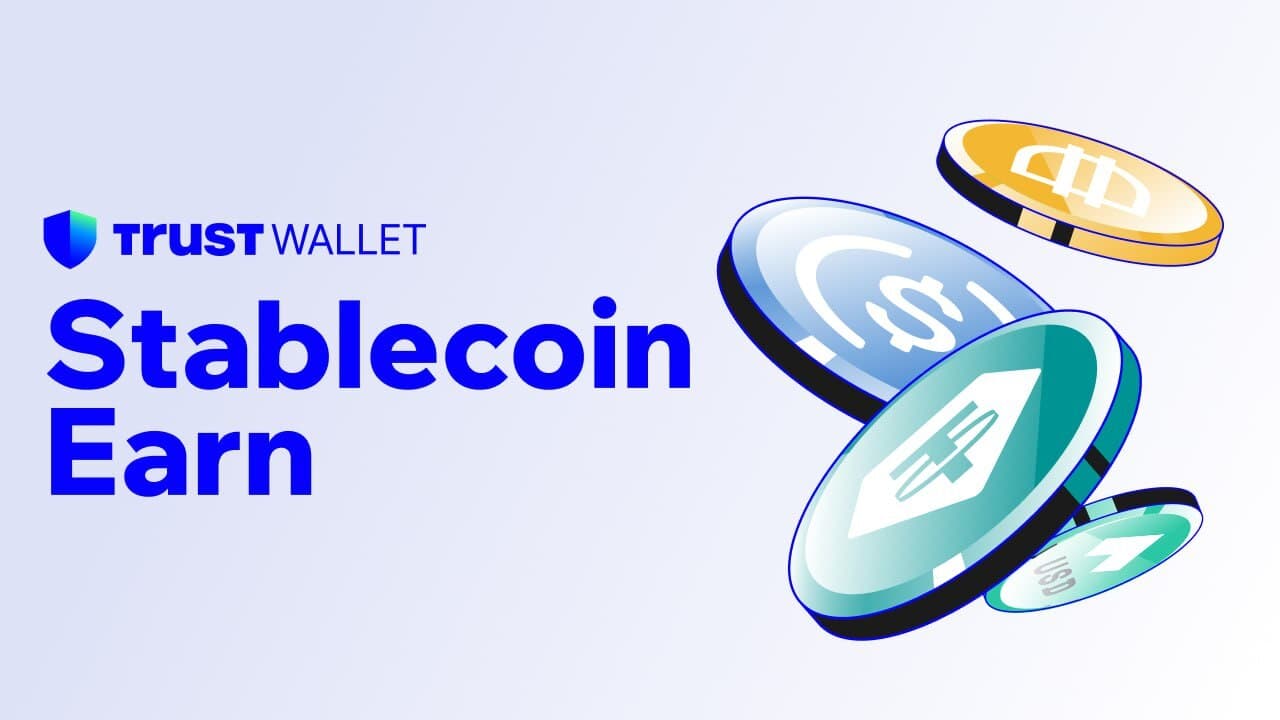 Trust Wallet lanza &#8216;Stablecoin Earn&#8217; para impulsar oportunidades de generar ingresos con criptomonedas
