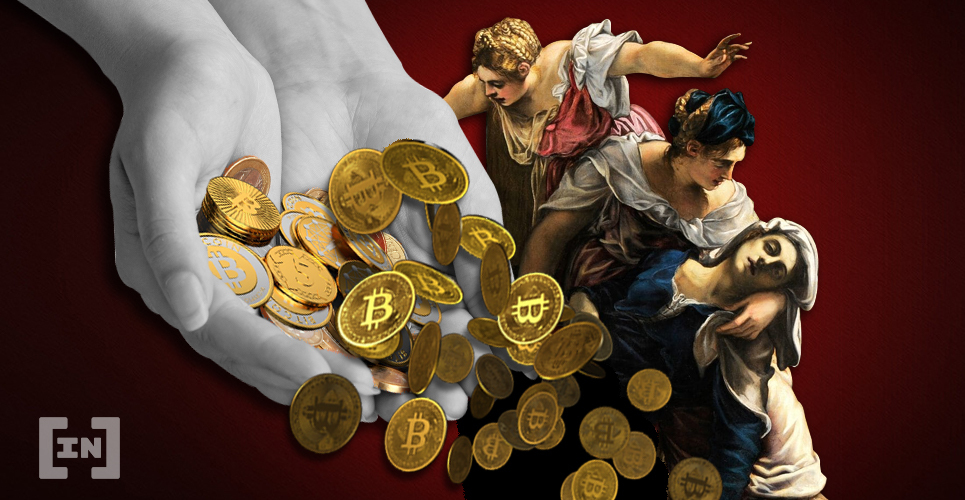Trading de cripto en descenso