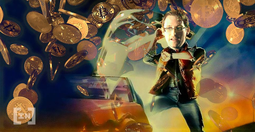 Edward Snowden comprando Bitcoin porque “Demasiado pánico, poca razón”