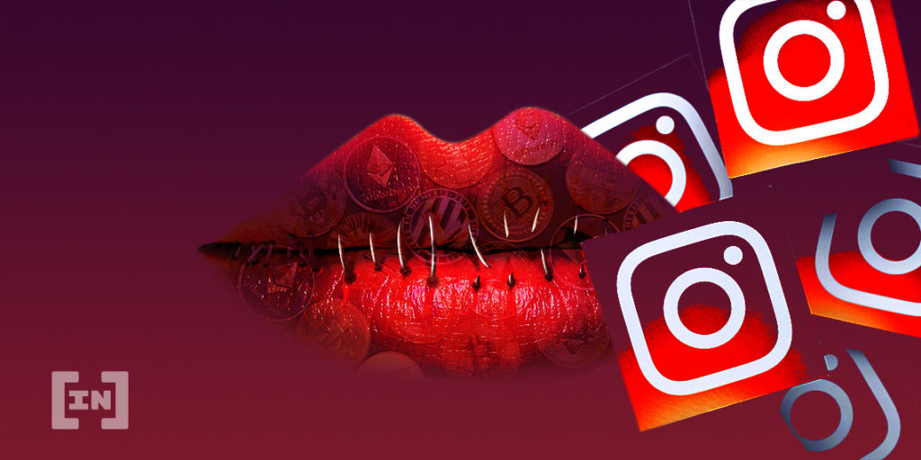 Instagram bloquea cuentas de mujeres en cripto