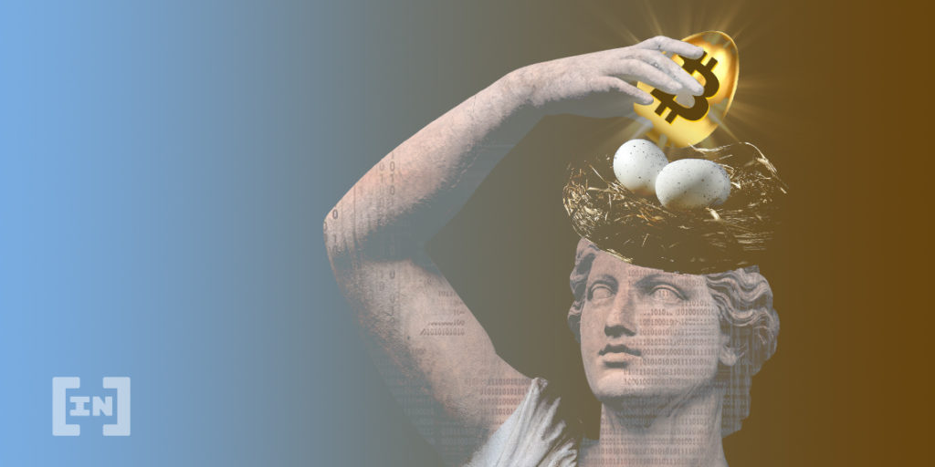Bitcoin huevo de oro
