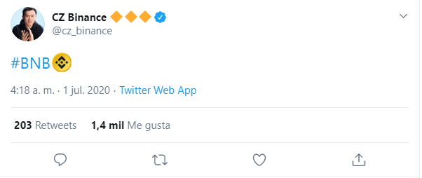 cz emoji binance