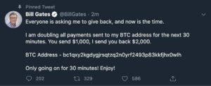 Tuit Bill Gates Hack Twitter