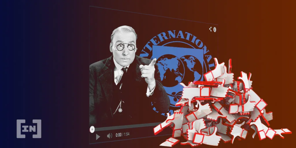 El vídeo explicativo sobre criptomonedas del FMI recibe un gran rechazo