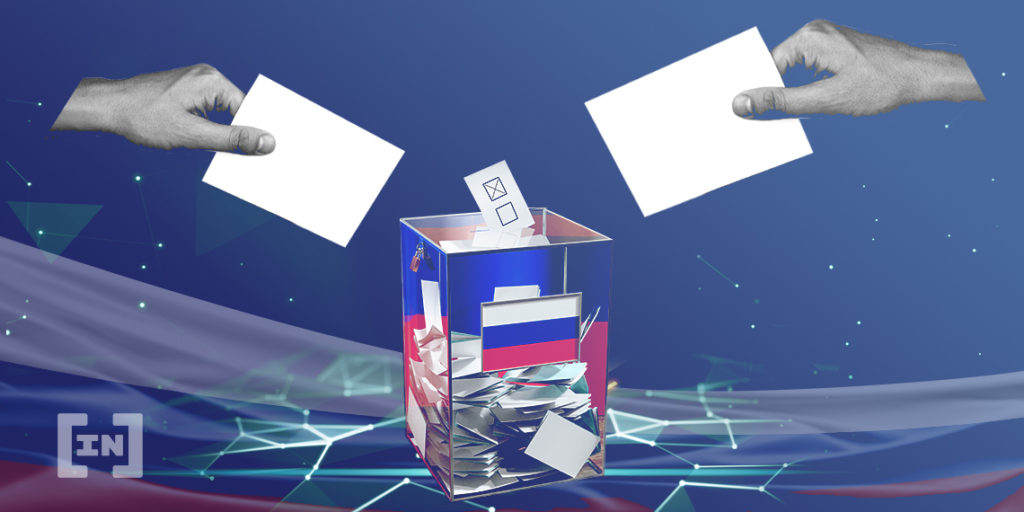 Blockchain para votación Russia