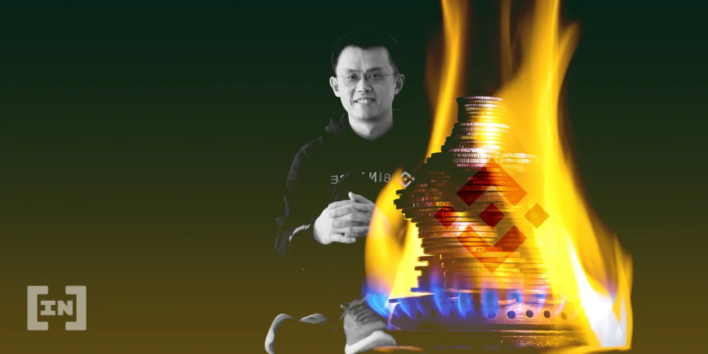 Binance destruye 1,68 millones de tokens BNB en nueva quema trimestral