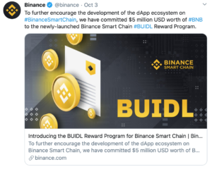 Tuit Binance BUIDL