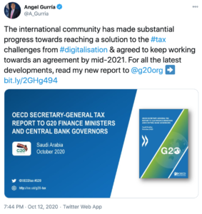 Tuit OECD regulacion cripto