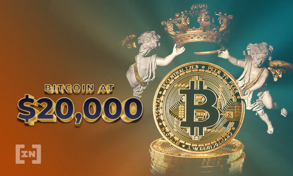 Bitcoin supera 20.000 dólares