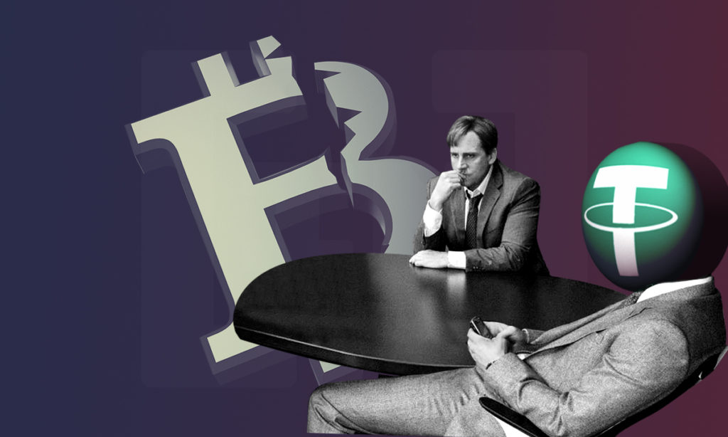Bitcoin short Tether