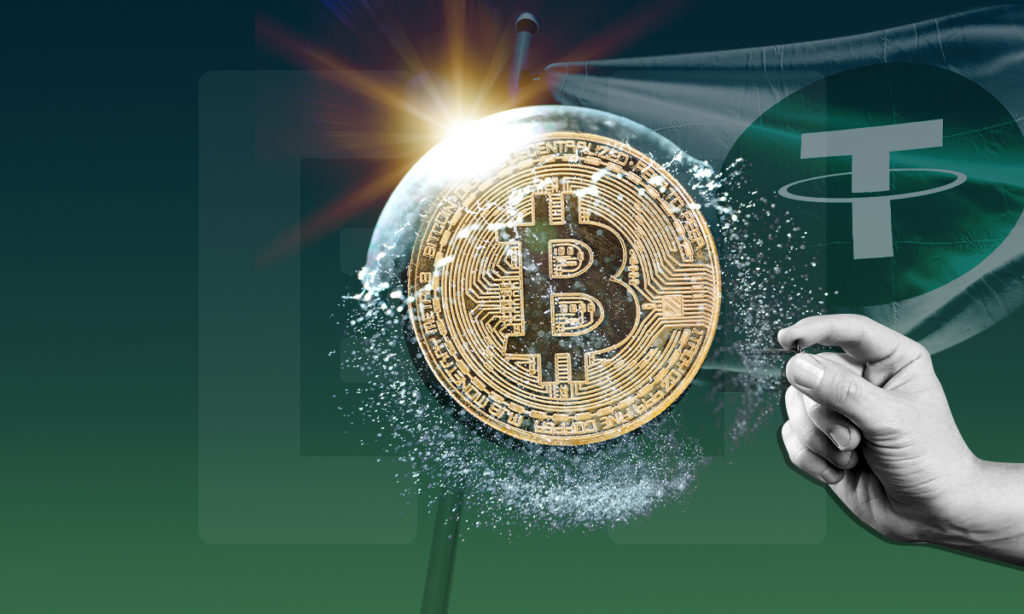Burbuja Bitcoin Tether