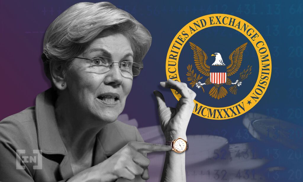 Senadora Warren advierte sobre las “crecientes amenazas” del mercado cripto