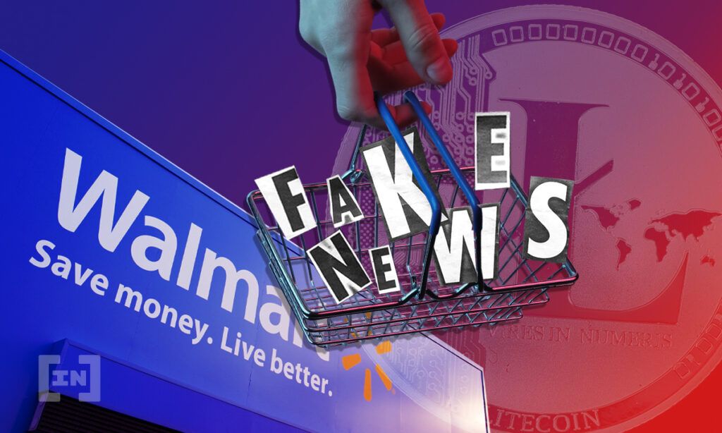 Walmart investiga fake news sobre asociación con Litecoin (LTC)