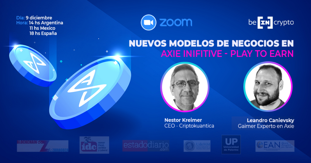 Axie Infinity introduce nuevos modelos de negocios como el play-to-earn