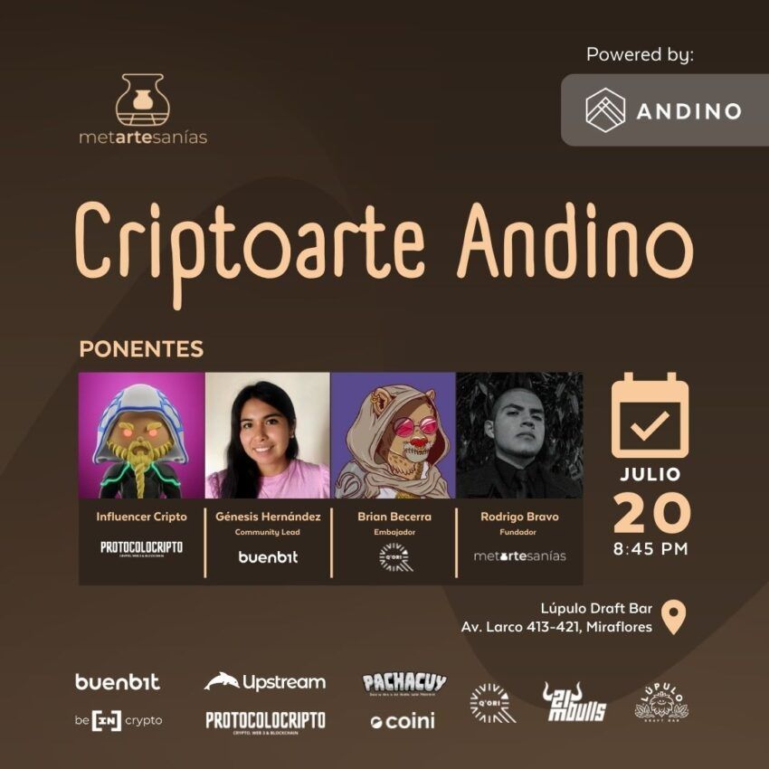 Criptoarte Andino - Metartesanias