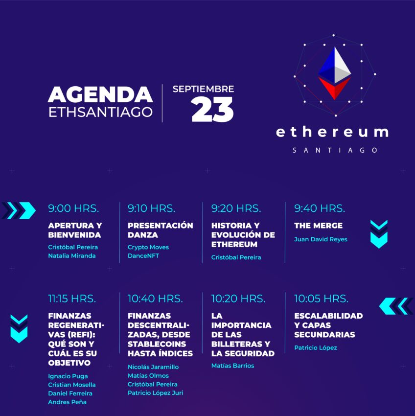 Agenda ETH Santiago