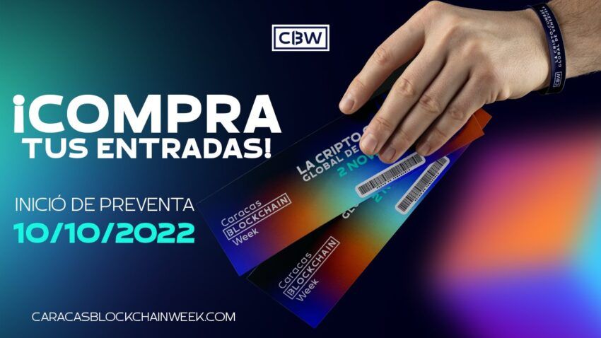 Las entradas de la Caracas Blockchain Week salen a la venta