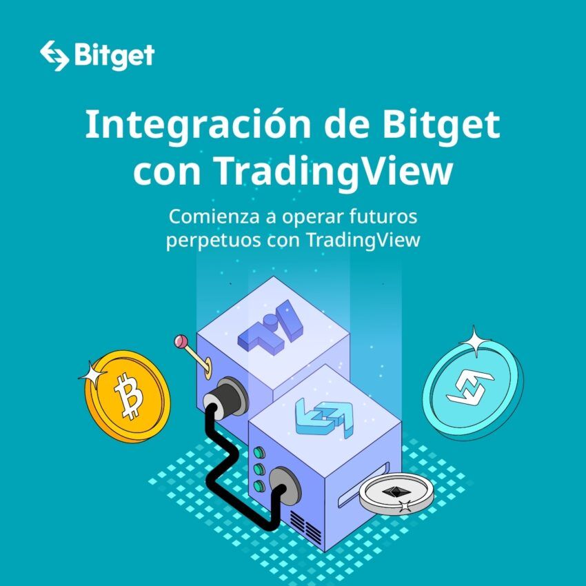 Bitget anuncia integración con TradingView para el trading de criptoderivados