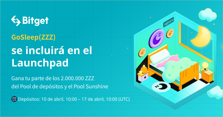 Bitget anuncia GoSleep (ZZZ) en el Launchpad y presenta el Pool de Sunshine