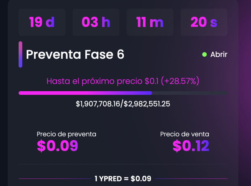preventa yPredict