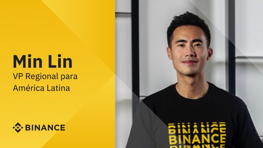 Imagen de Min Lin, VP Regional para América Latina de Binance.