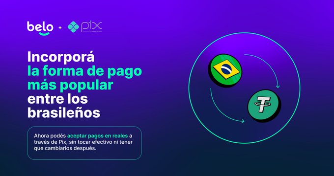 Imagen difundida sobre la alianza entre Belo y Pix. 