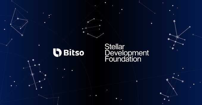 Imagen de la alianza Bitso-Stellar.