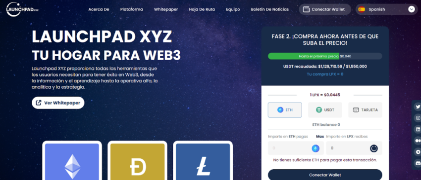 Launchpad XYZ Web3
