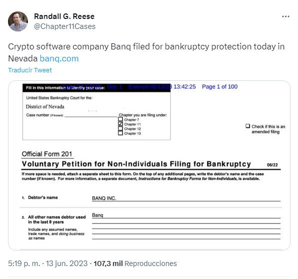 Prime Trust Twitter (X).