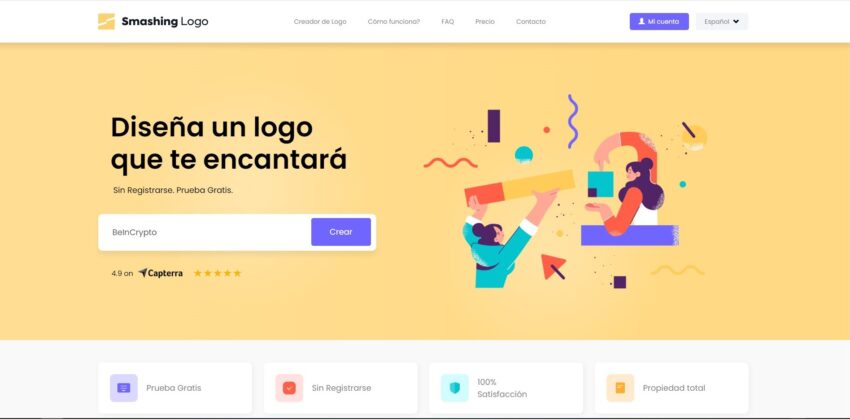 smashing logo herramienta de IA para crear logos