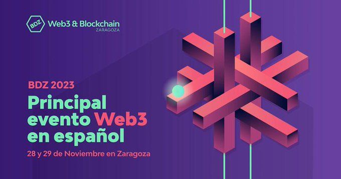 La semana que viene el futuro de Internet se debate en BDZ: Web3 & Blockchain Zaragoza 2023