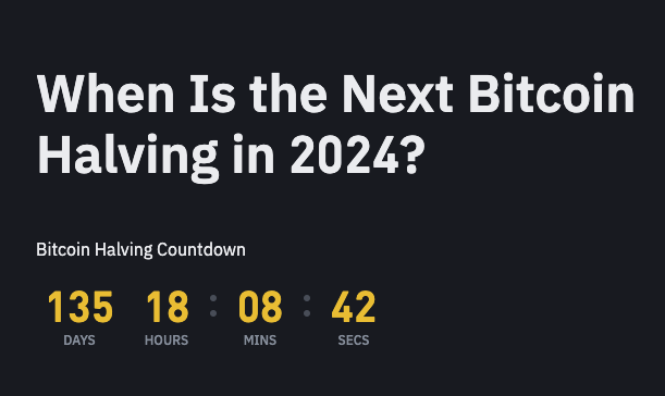 Cuenta Regresiva para el halving de Bitcoin publicada por CZ en X. Su impacto en México genera previsiones positivas.