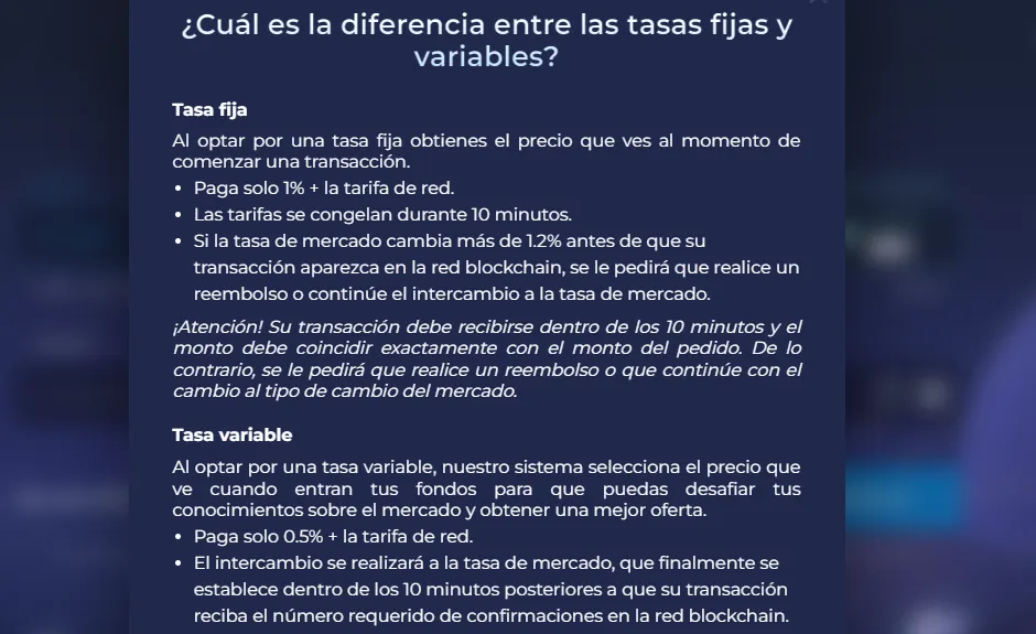 paso 2 comprar en exchange sin kyc