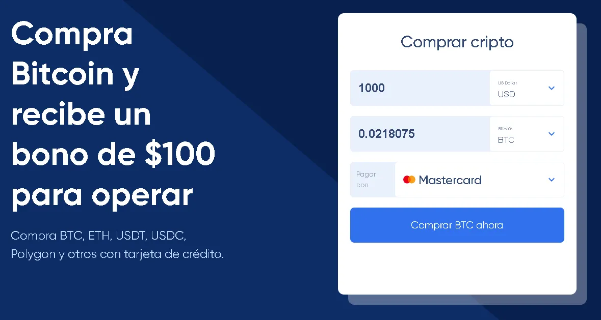 Bono de 100 dólares. Fuente: Margex