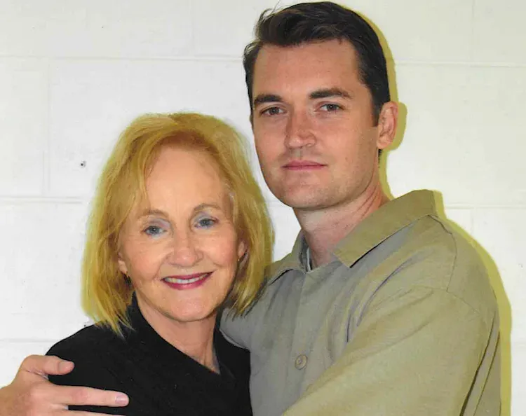 Madre e hijo: Lyn Ulbricht con su hijo Ross