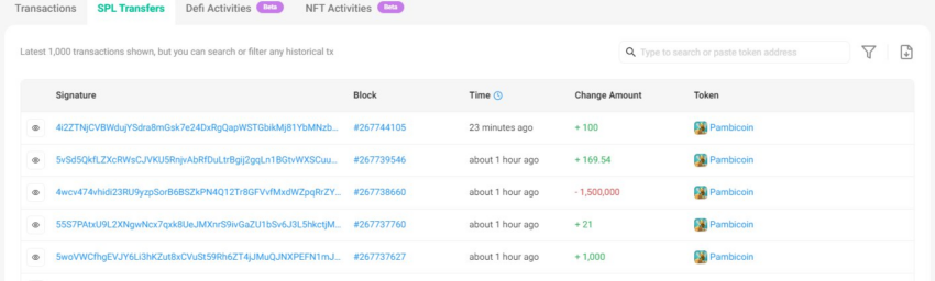 Presunta venta de tokens PAMBI por parte de Dalas Review