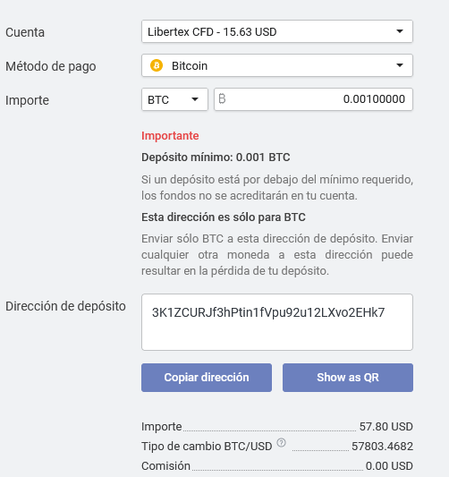 pago con criptomonedas en libertex