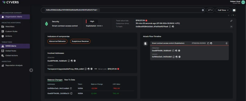 Informe sobre el hack de Nexera.