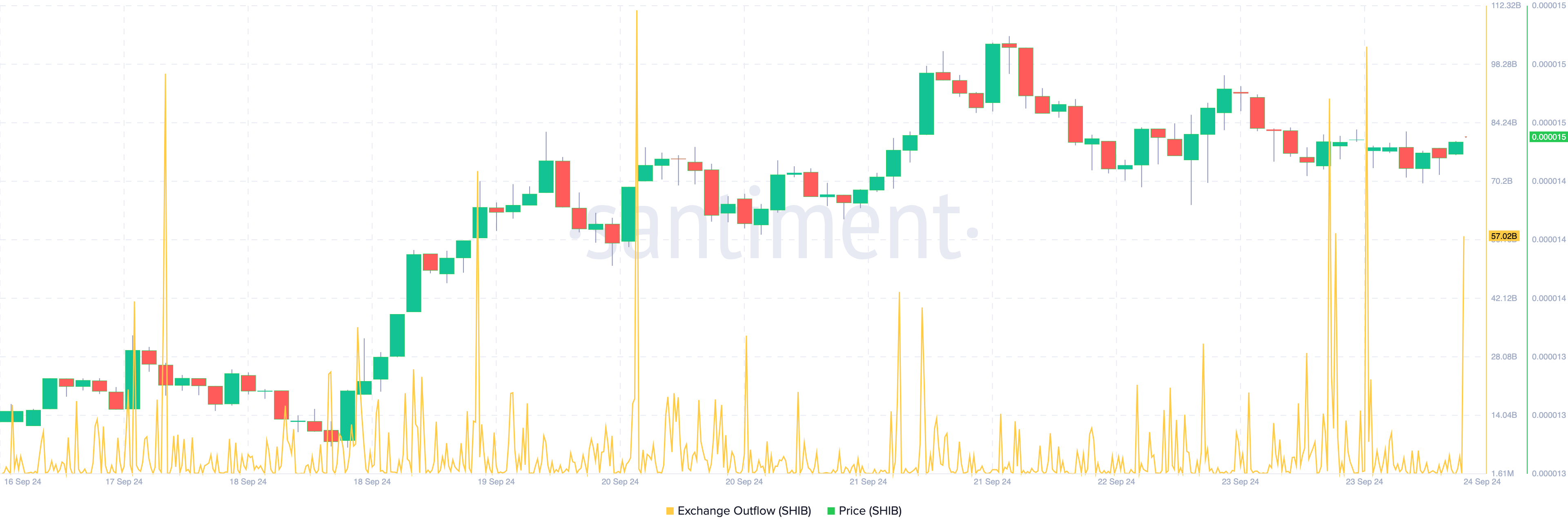Salida de Shiba Inu de los exchanges.
