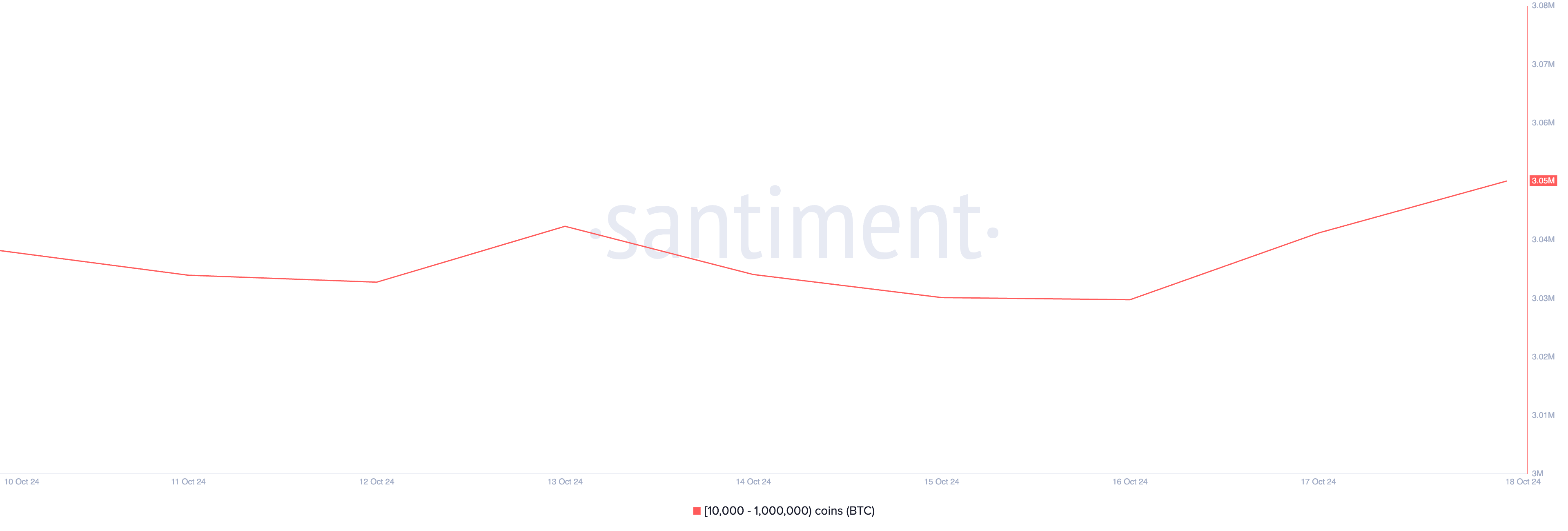 Balance de Ballenas de Bitcoin.